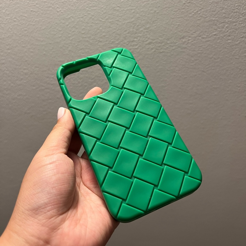 Bottega Veneta iPhone 13 Pro Phone Case in Parakeet